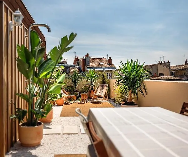 Hyper Centre Avec Terrasse à Tourny Apartamento Bordéus